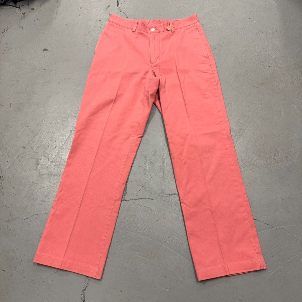 Vineyard Vines Salmon‎ Pink Khaki Golf Pants Men’s 30 X 29 - Picture 3 of 7